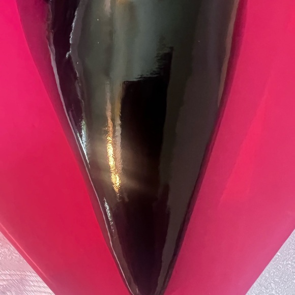 Sz9 Colin Stewart patten leather, pointed toe with strap. - Picture 5 of 8